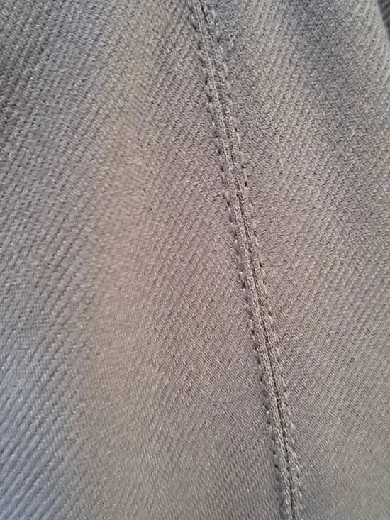 J. Jill Womens Petite XL Pull-On Bootcut Pants Petite Brown Stretch Knit Seam - Picture 4 of 10